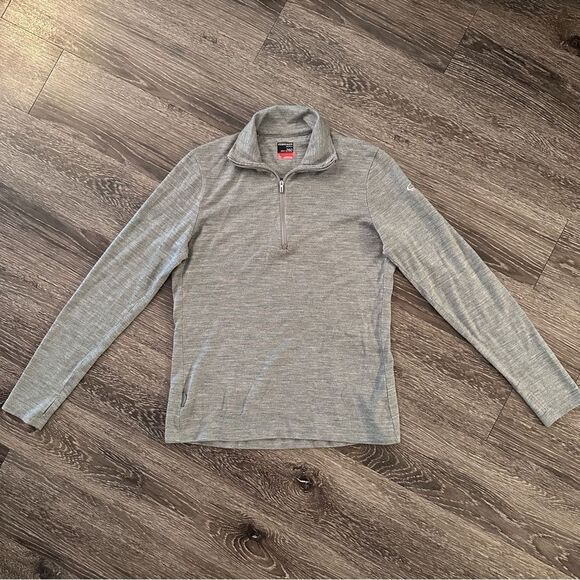 Icebreaker Women's BodyfitZone Merino 260 Zone Long Sleeve Half Zip Thermal Top - Picture 1 of 7
